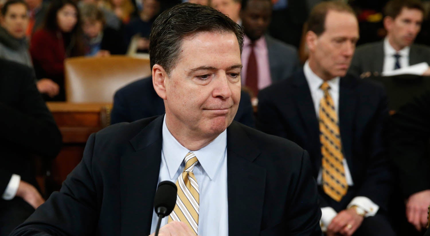 O diretor demitido do FBI, James Comey. Foto: Joshua Roberts - Reuters