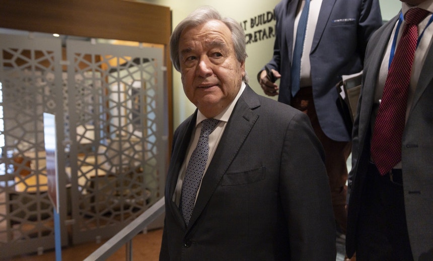 António Guterres já condenou a morte dos três jovens de origem palestiniana nos EUA
