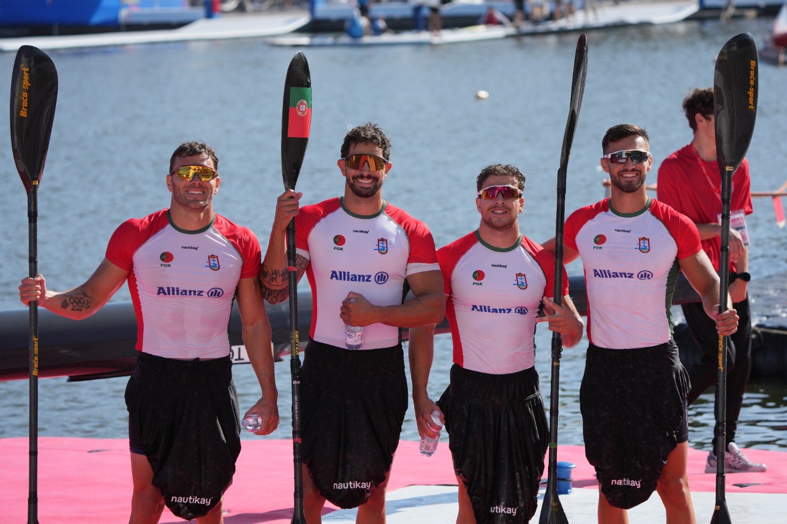 Mundial de canoagem. Portugal conquista medalha de bronze em K4 500