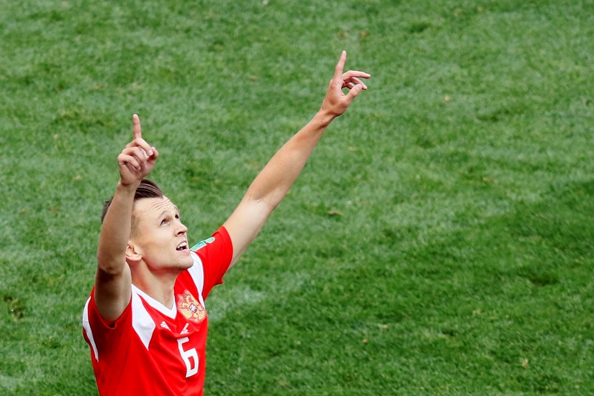 Cheryshev tornou-se no primeiro substituto a marcar numa abertura de um Mundial
