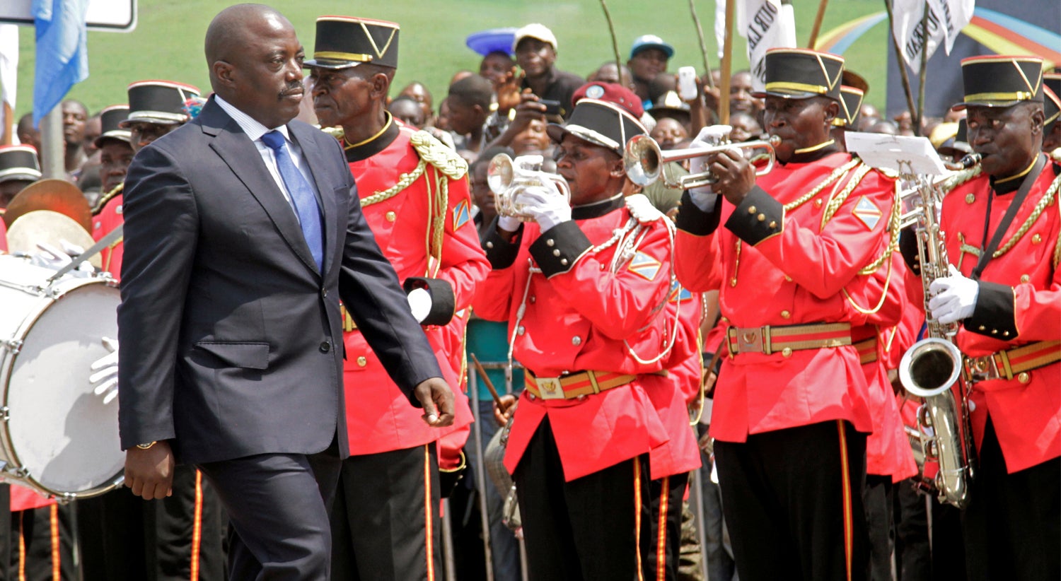 O Presidente da Rep&uacute;blica Democratica do Congo, Joseph Kabila. Foto: Kenny Katombe - Reuters