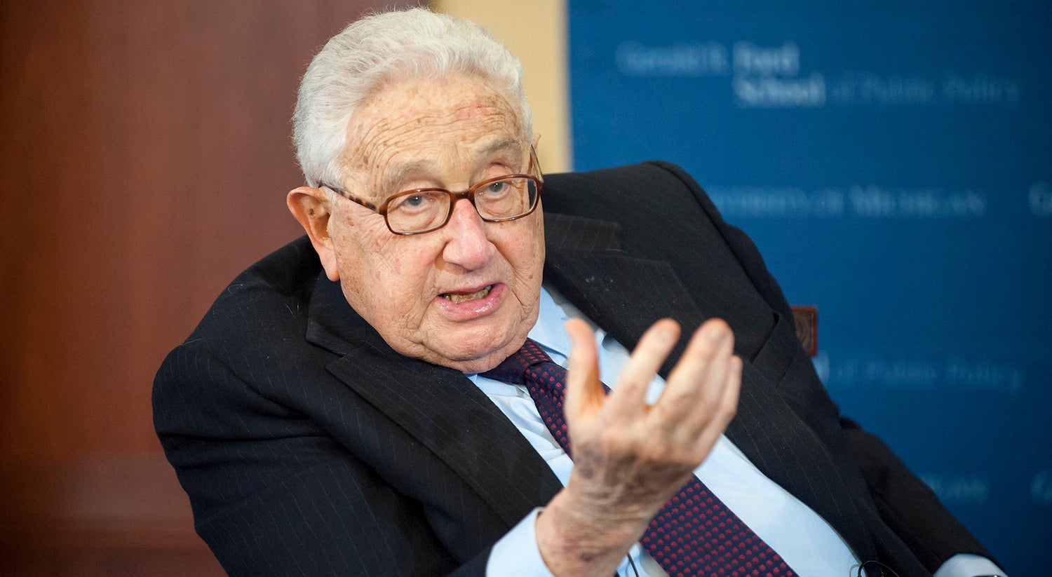 Entrevista A Henry Kissinger. "Conflito Na Ucrânia Tornou-se Previsível"