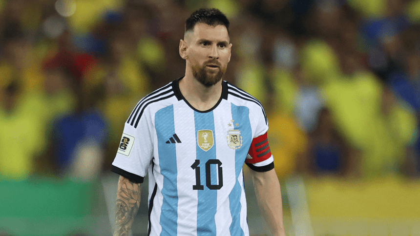 Lionel Messi lesionado e fica fora da seleção da Argentina