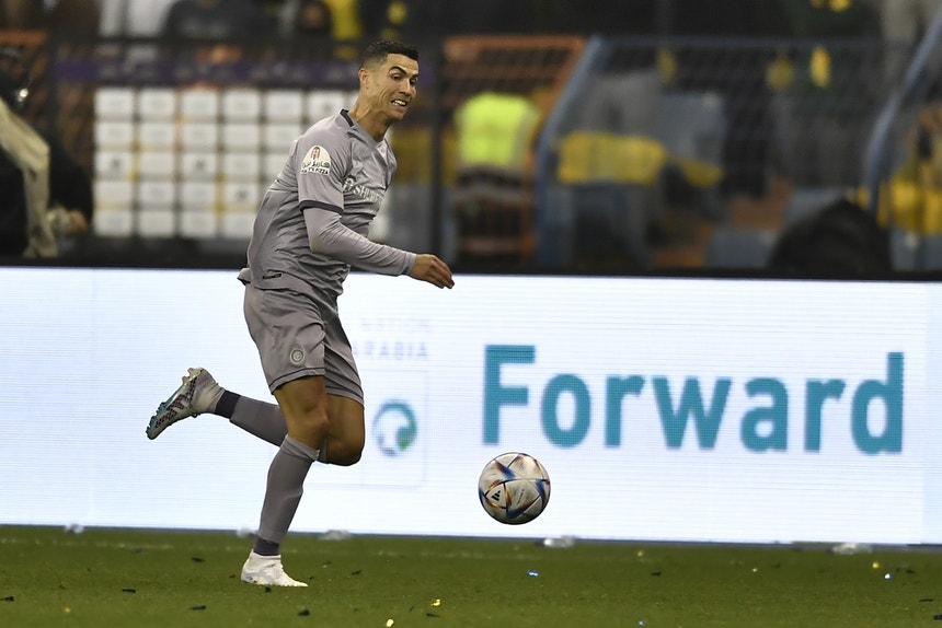 Cristiano Ronaldo marcou na vitória do Al Nassr
