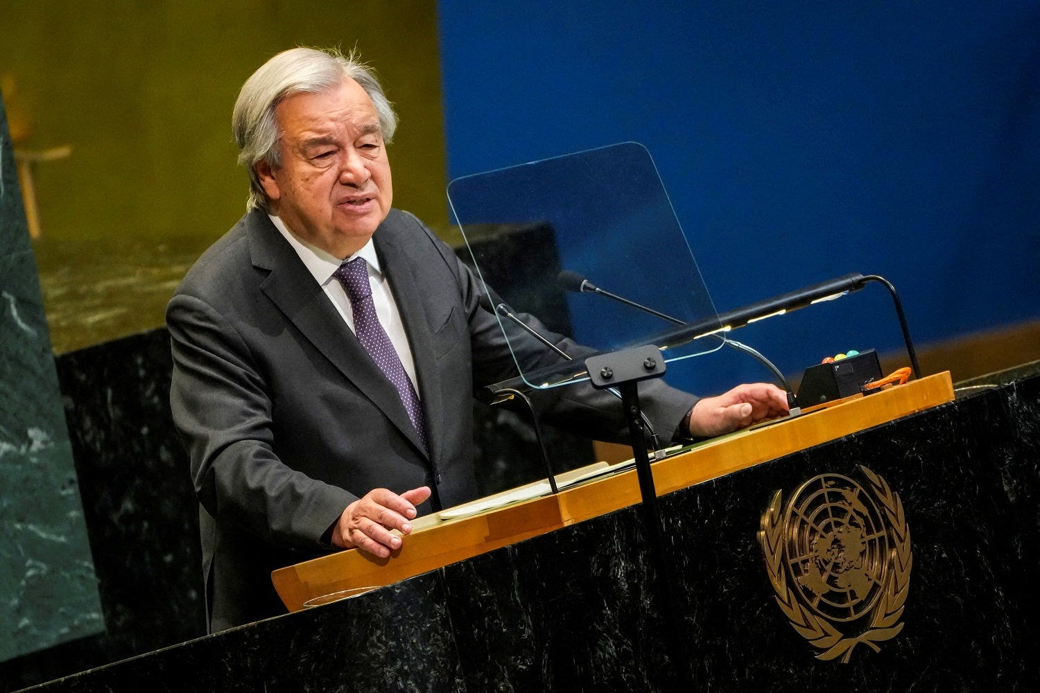 Guterres abre último debate da Assembleia-Geral enquanto líder da ONU
