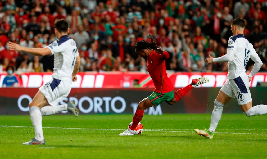 Renato Sanches ao serviço da seleção nacional portuguesa
