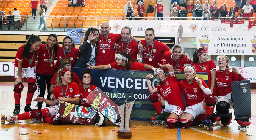 Benfica bate CACO e conquista Supertaça feminina de hóquei em patins