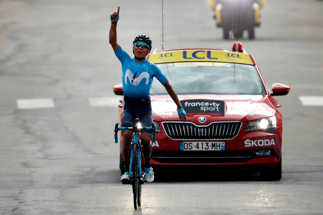 Quintana vence primeira etapa nos Alpes e Alaphilippe ...