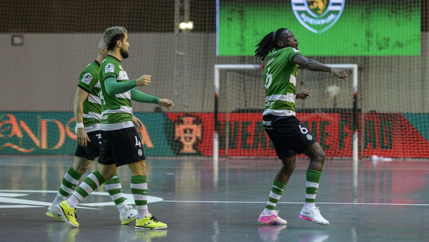 Sporting bate Pristina com a sua maior vitória de sempre na Champions de futsal