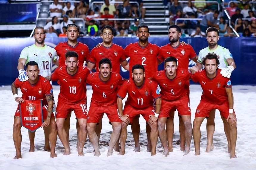 Imagem de Seleção portuguesa de futebol de praia termina Acapulco Cup em segundo lugar
