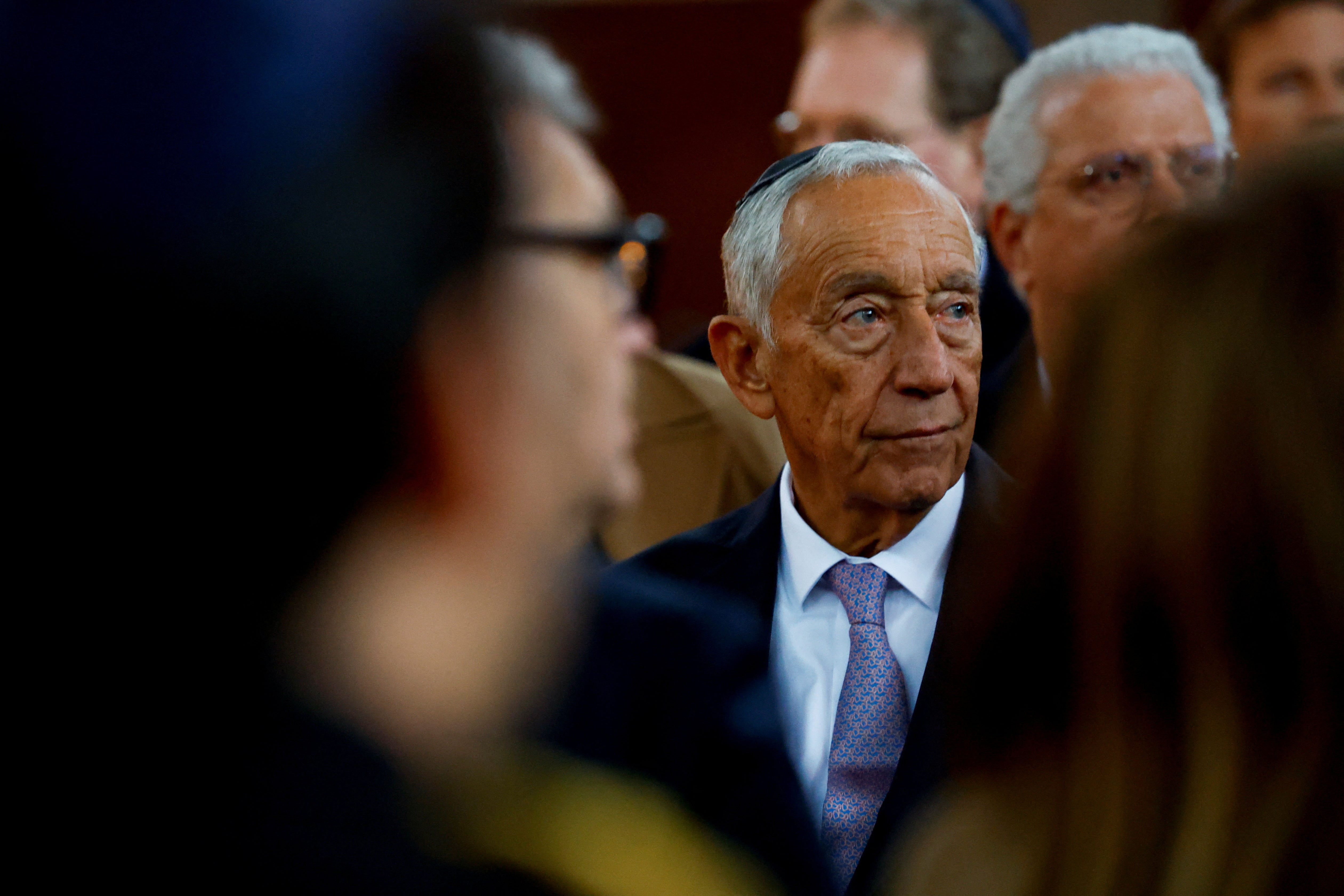 Presidente da República em férias comenta a atualidade do país