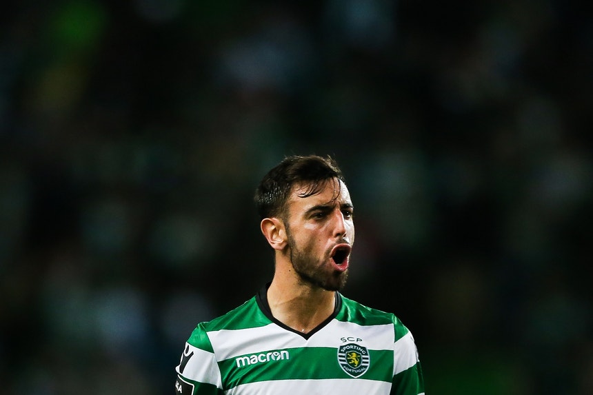 Bruno Fernandes de volta ao trabalho no Sporting