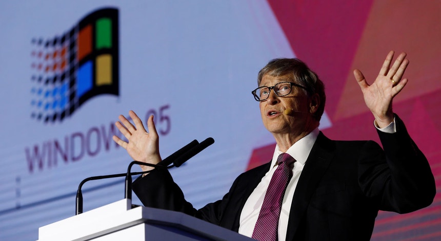 O fundador da Microsoft, Bill Gates, passou a ser o terceiro homem mais rico do mundo.

