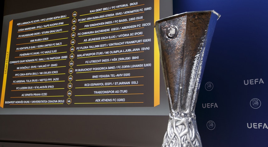 Os jogos da primeira mão da terceira pré-eliminatória da segunda competição europeia de clubes estão marcados para 8 de agosto
