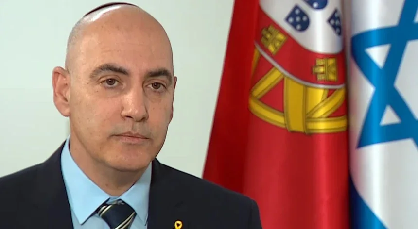 Embaixador israelita diz que Portugal passará a ser considerado extremista se defender suspensão de acordo UE com Israel