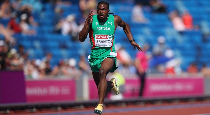 Delvis Santos passa às as ‘meias’ dos 200 metros dos Europeus de atletismo