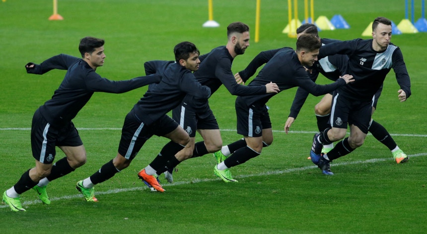 FC Porto regressou aos treinos depois do empate com o Vitória de Setúbal
