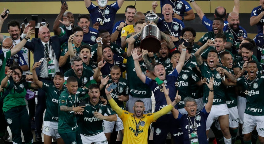 O "verdão" conquistou a Taça do Brasil sob o comando do treinador português Abel Ferreira
