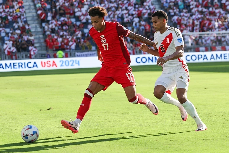 Copa América. Canadá vence Peru pela margem mínima
