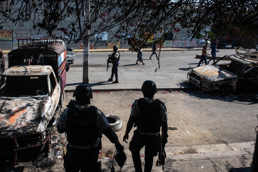 O Haiti vive dias difíceis
