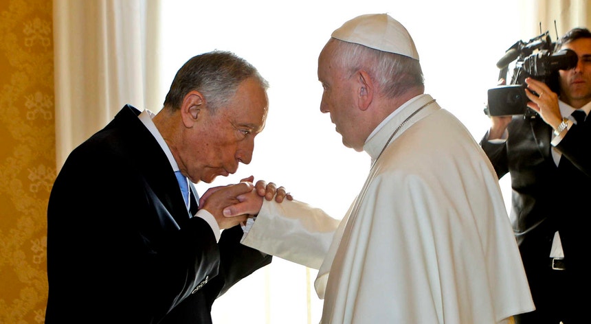 Marcelo e o papa Francisco voltam a encontrar-se
