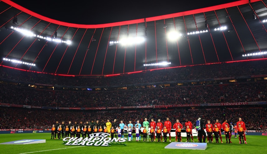 Imagem de Champions. Bayern Munique - Sporting CP