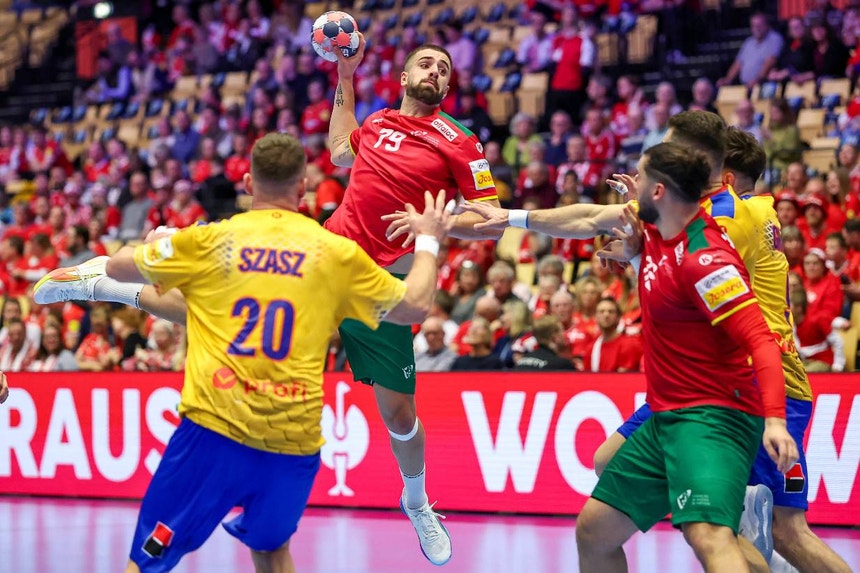 Imagem de Europeu Andebol. Macedónia do Norte - Portugal