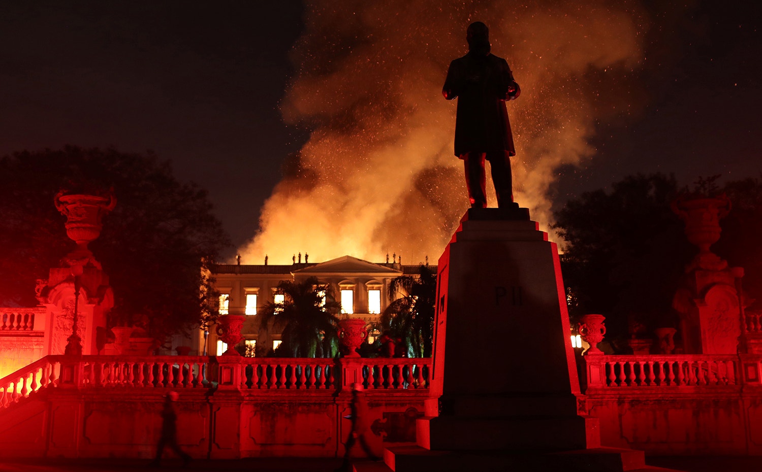  Inc&ecirc;ndio no Museu Nacional do Brasil /Ricardo Moraes - Reuters 