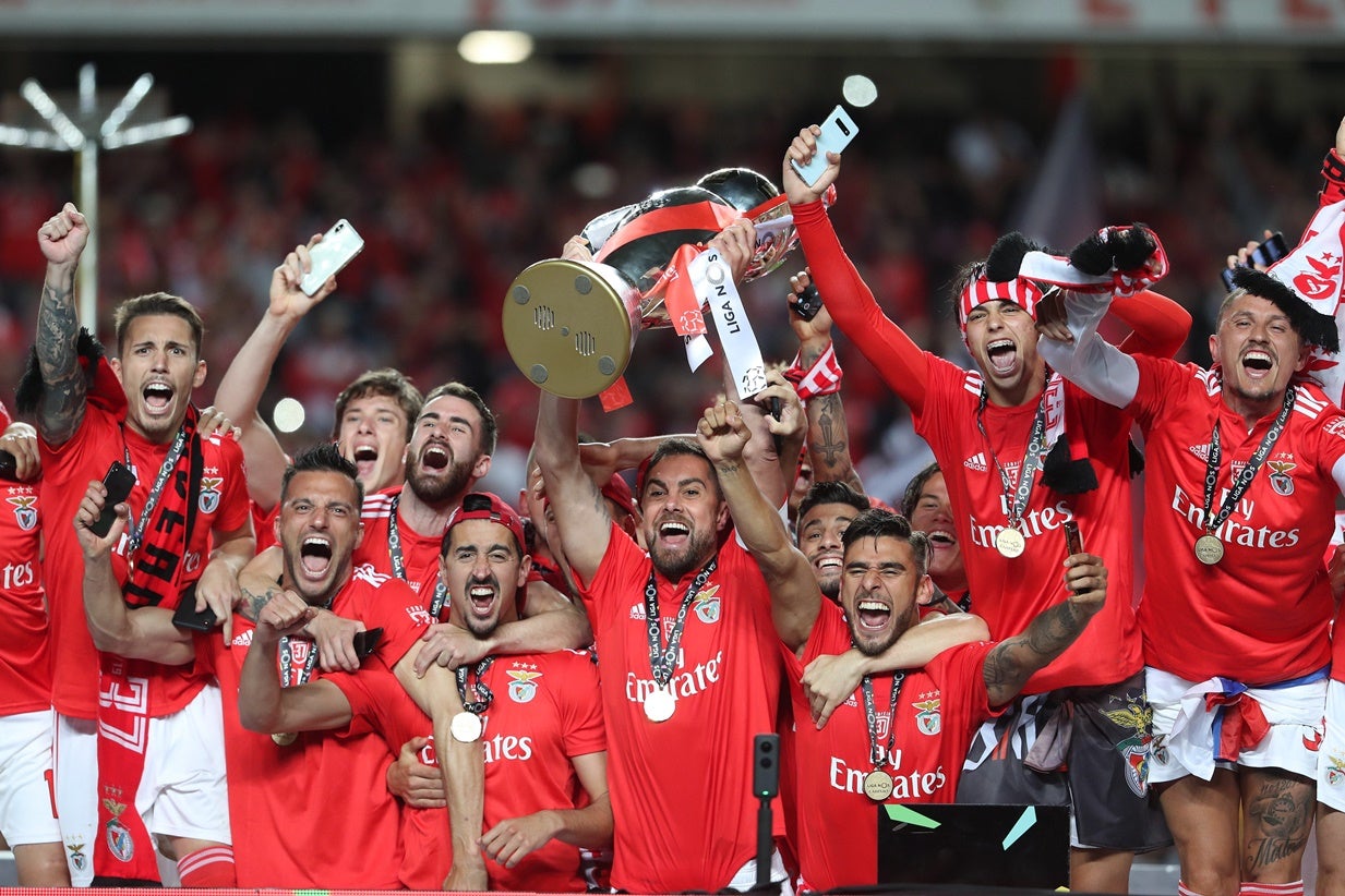 O Relato Dos Golos Do Benfica No Jogo Do Título