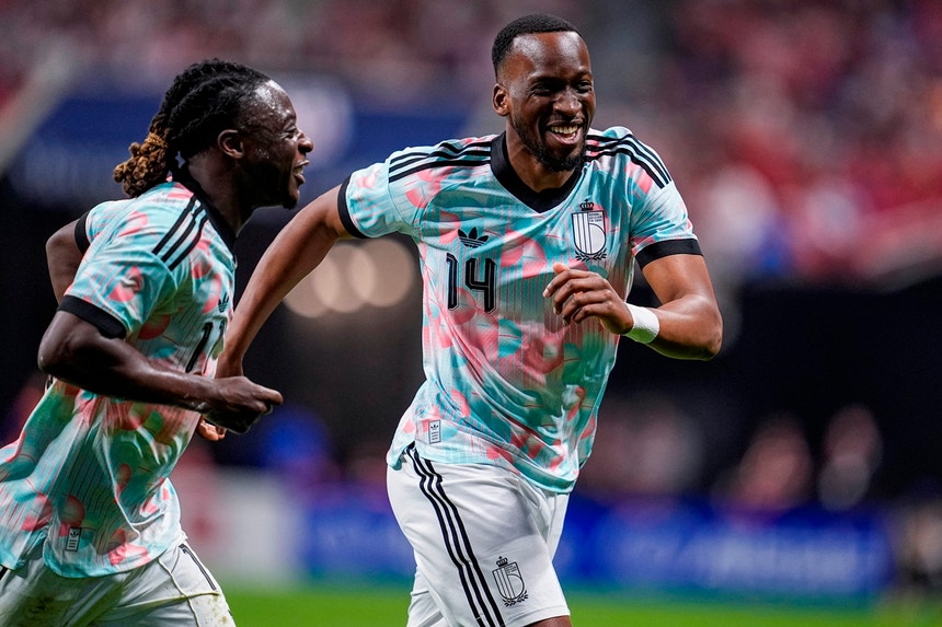 Imagem de Bélgica com sotaque português goleia Estados Unidos em Atlanta