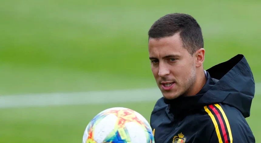 Eden Hazard diz adeus à seleção da Bélgica
