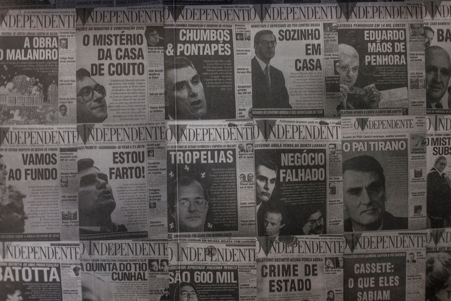 Livro sobre O Independente; Foto Pedro A.Pina - RTP