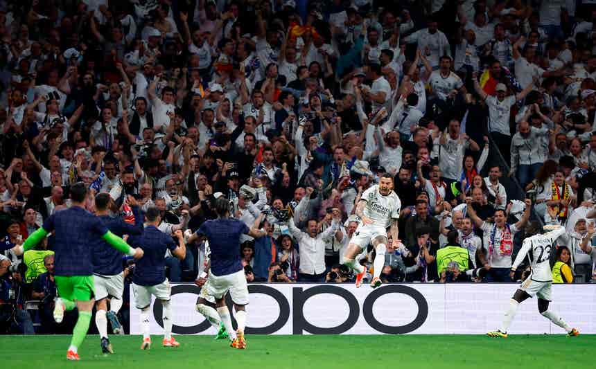 Liga dos Campees. Real Madrid carimba nova final da maior competio europeia