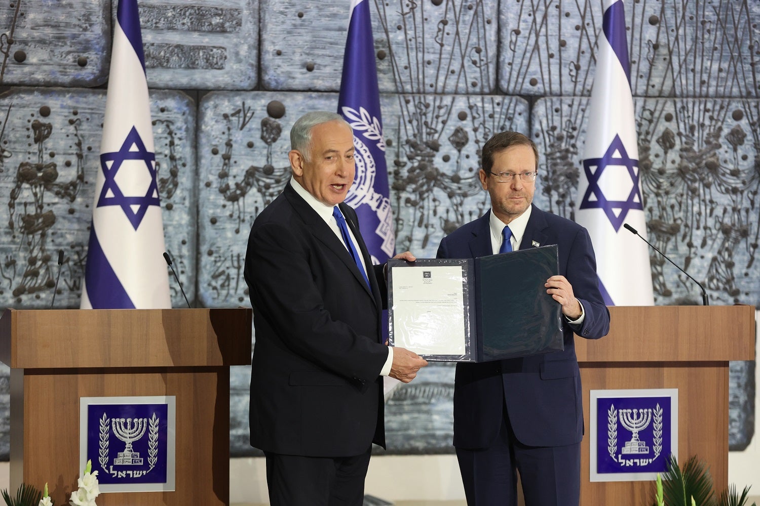 Presidente mandata Benjamin Netanyahu para formar o novo Governo