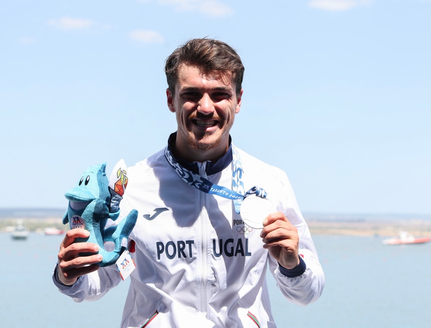 Taranto2026. Tiago Maciel dá terceira medalha à canoagem