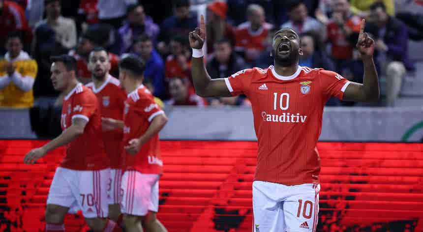 Benfica vence Braga e vai disputar final do campeonato de futsal com o Sporting