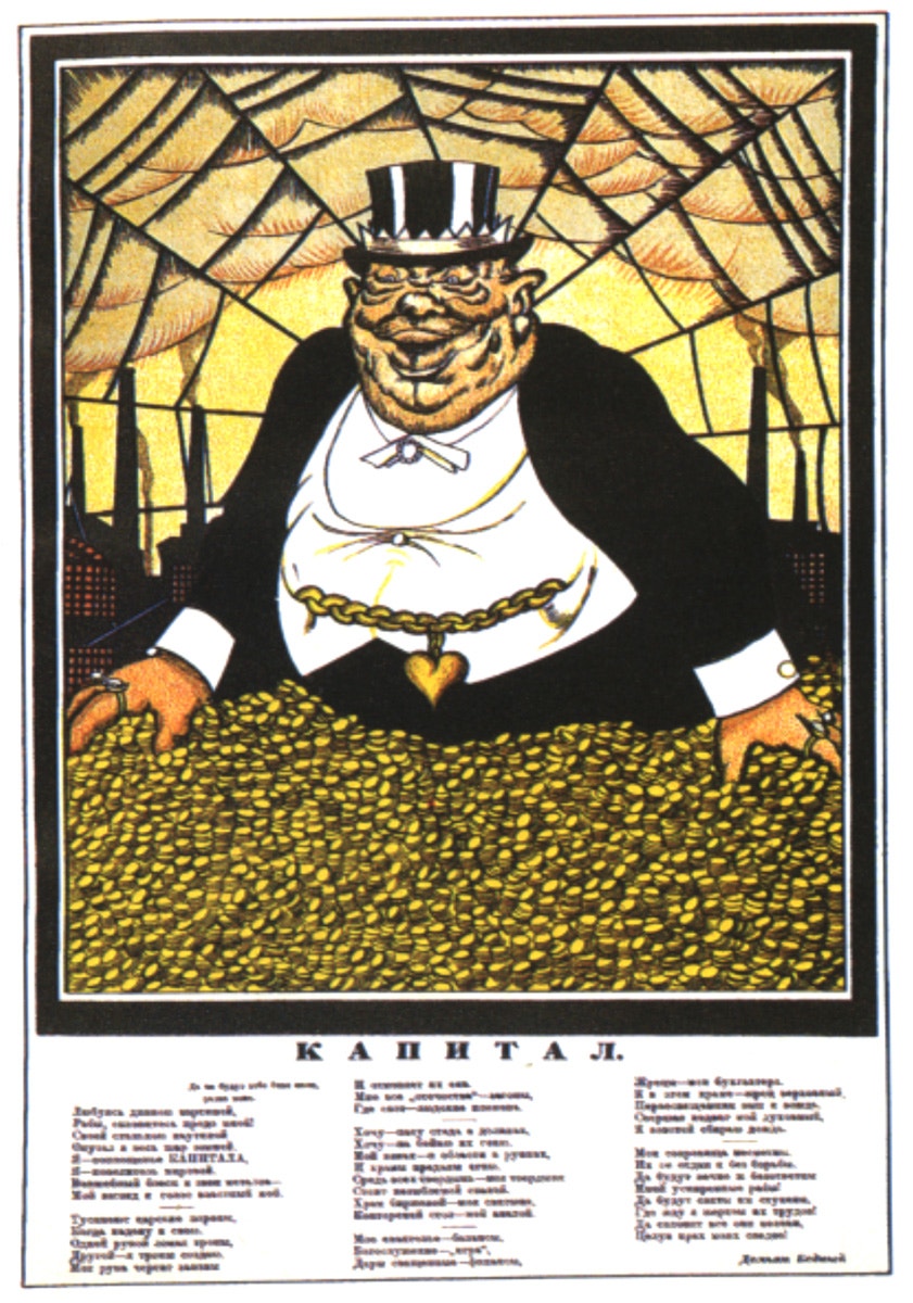  "O capital". Wiktor Deni, 1920 