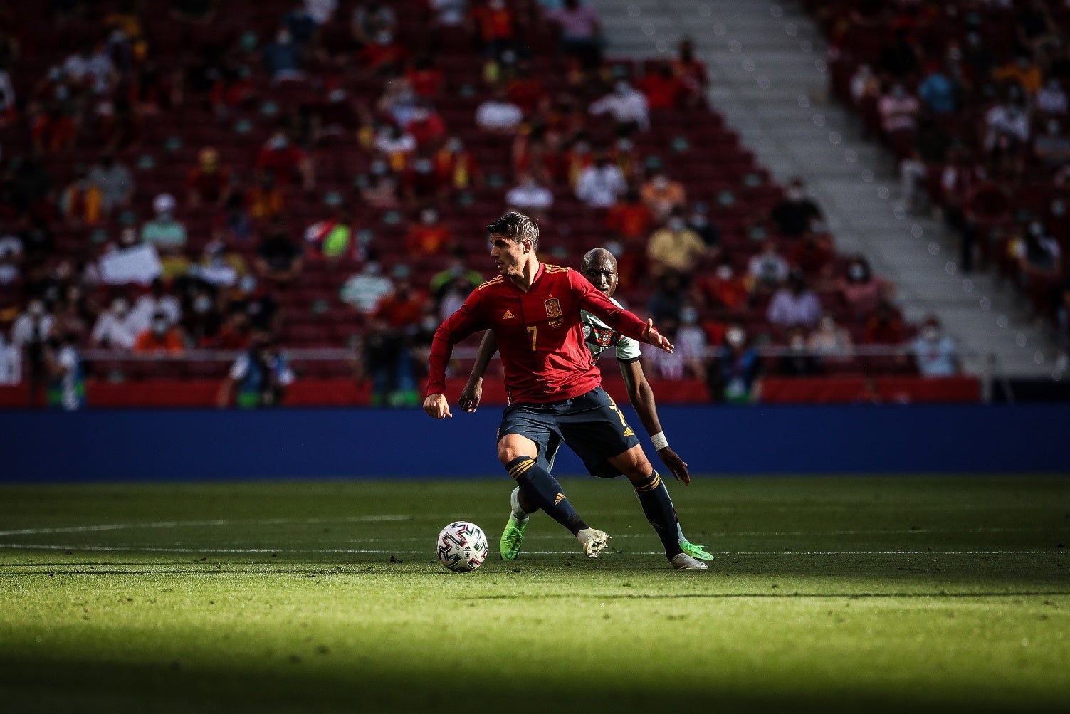 Espanha - Portugal, jogo de prepara��o para o Euro2020