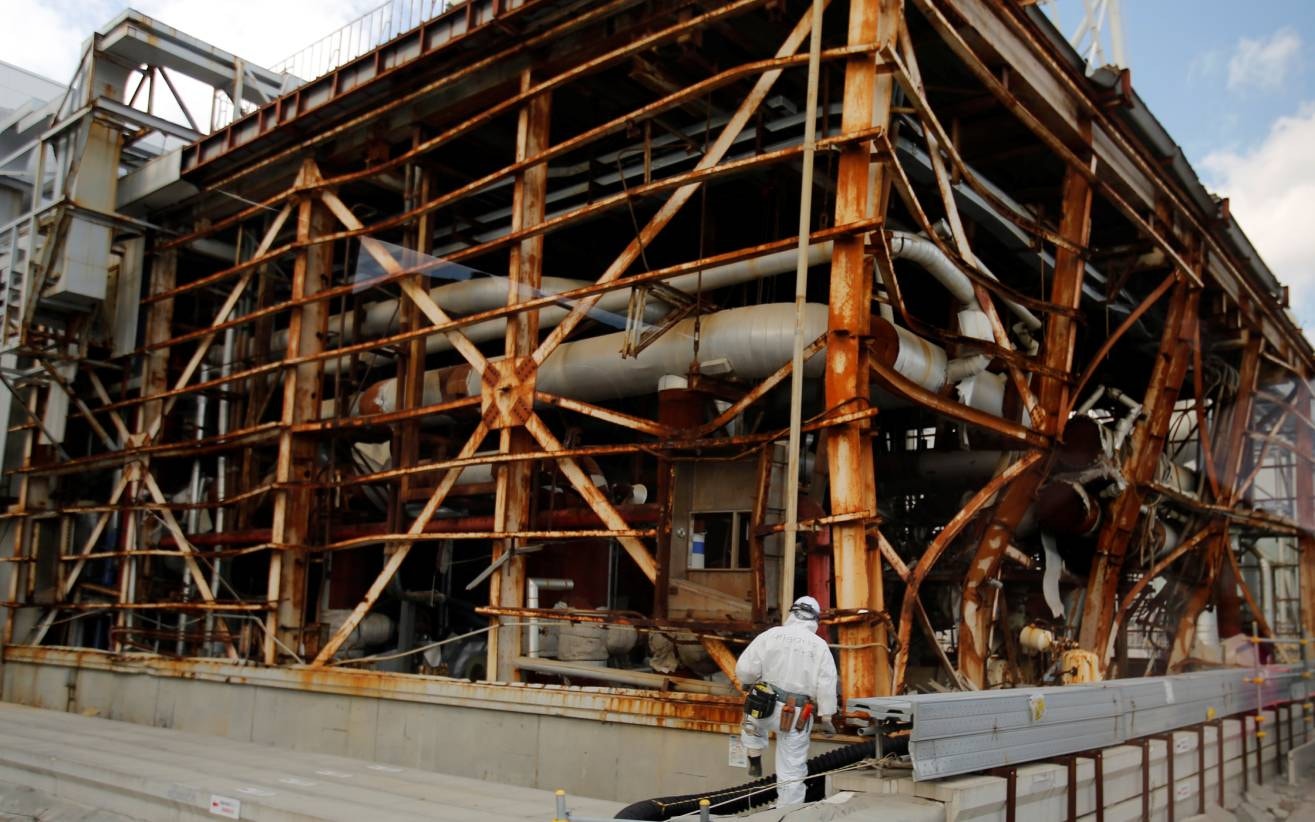  Reator n&ordm; 3 da Central Nuclear de Fukushima danificado |  | Toru Hanai - Reuters 