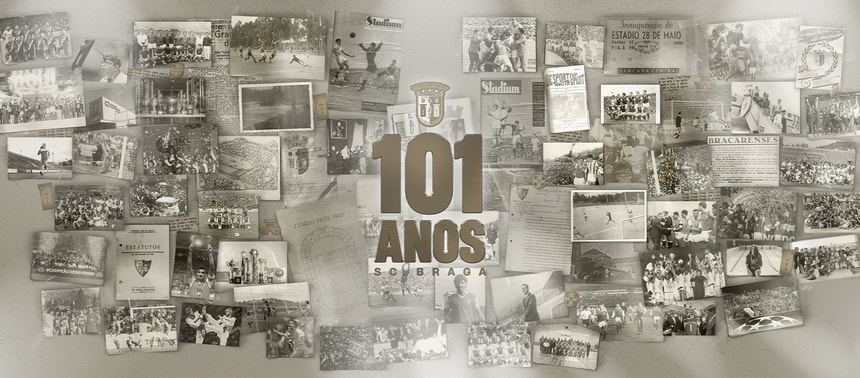 Esta quarta-feira é dia de evocar 101 anos de história do Sporting de Braga
