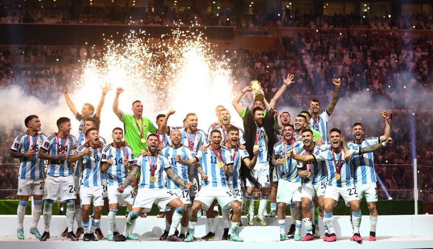 Messi diz que título de campeão mundial de futebol chegou na altura certa