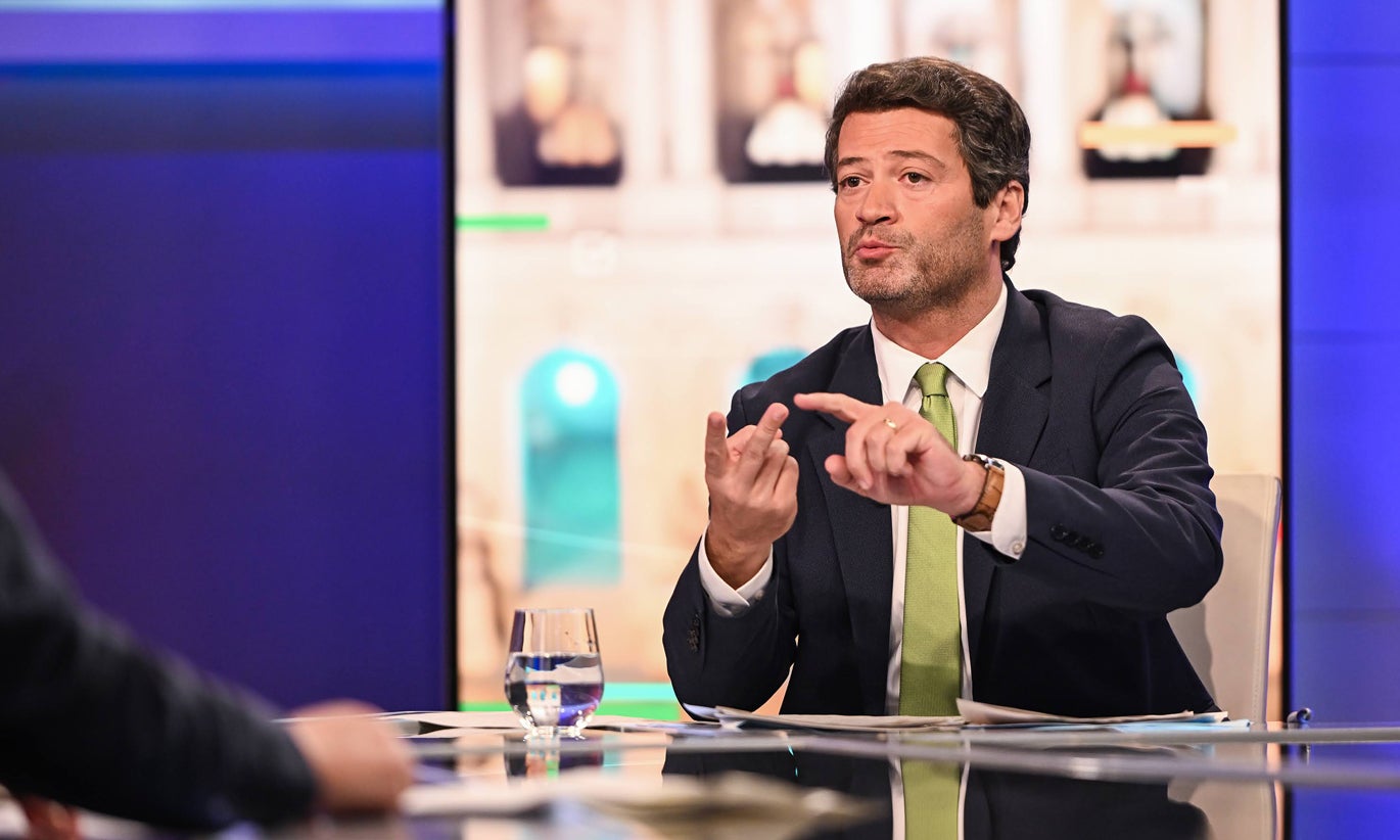 Ventura anuncia lista conjunta com o PSD para o Conselho de Estado