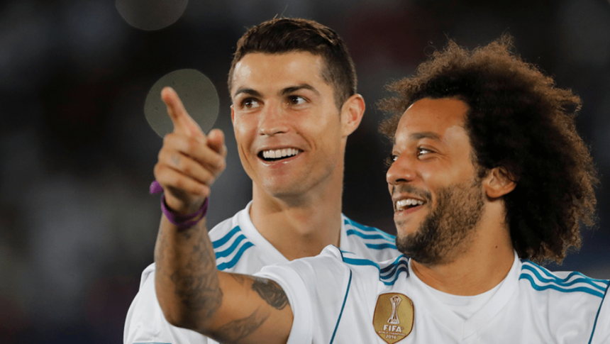 Cristiano Ronaldo diz que Marcelo é dos maiores craques com quem