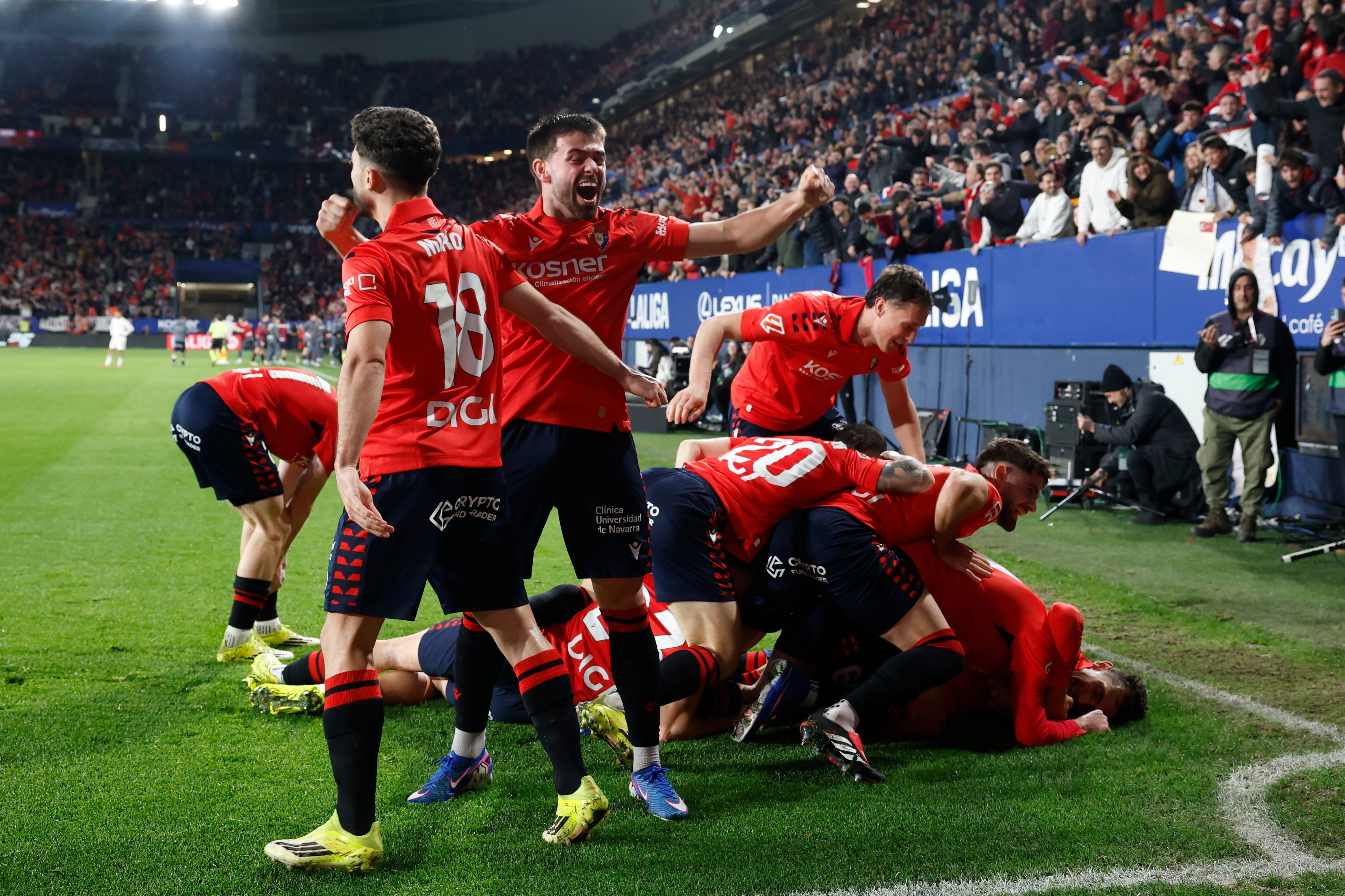 Real Madrid volta a desiludir e é batido em Pamplona pelo Osasuna