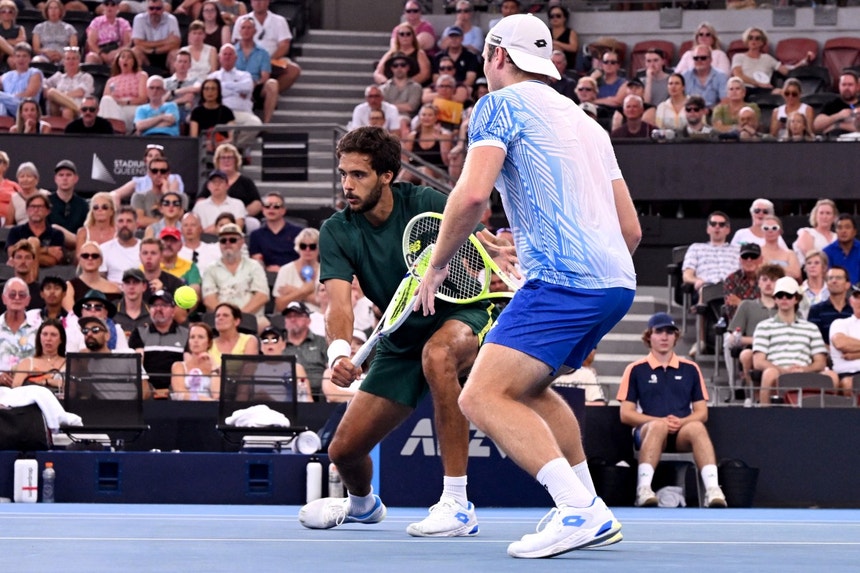 Imagem de Open da Austrália. Dupla com Francisco Cabral segue para a segunda ronda de pares