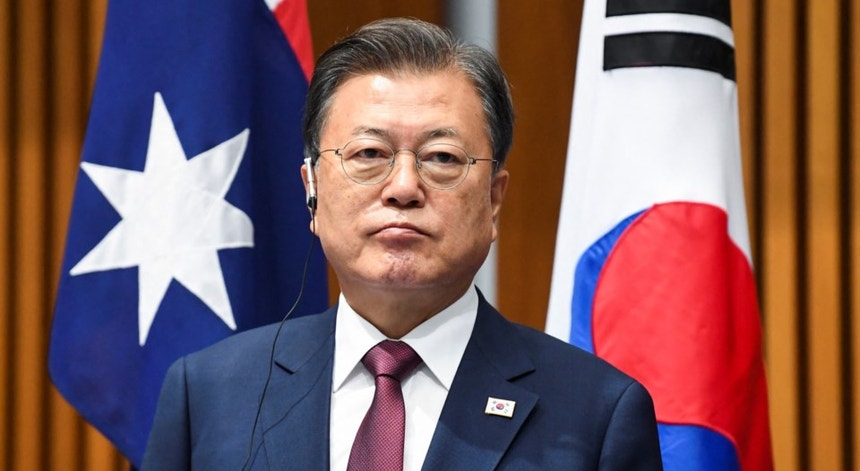 Moon Jae-in termina o mandato presidencial em março e está preocupado com a expansão do programa nuclear da Coreia do Norte
