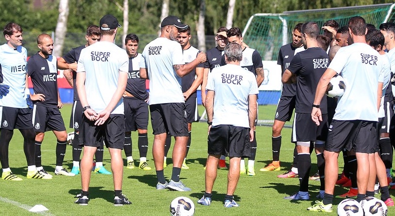 A equipa do FC Porto prepara-se para realizar o último jogo englobado no estágio da Alemanha
