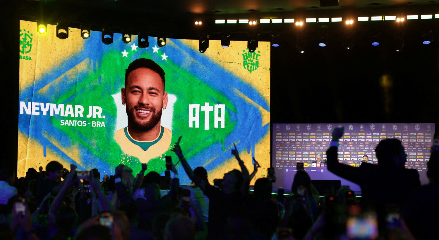 Neymar convocado para o Campeonato do Mundo