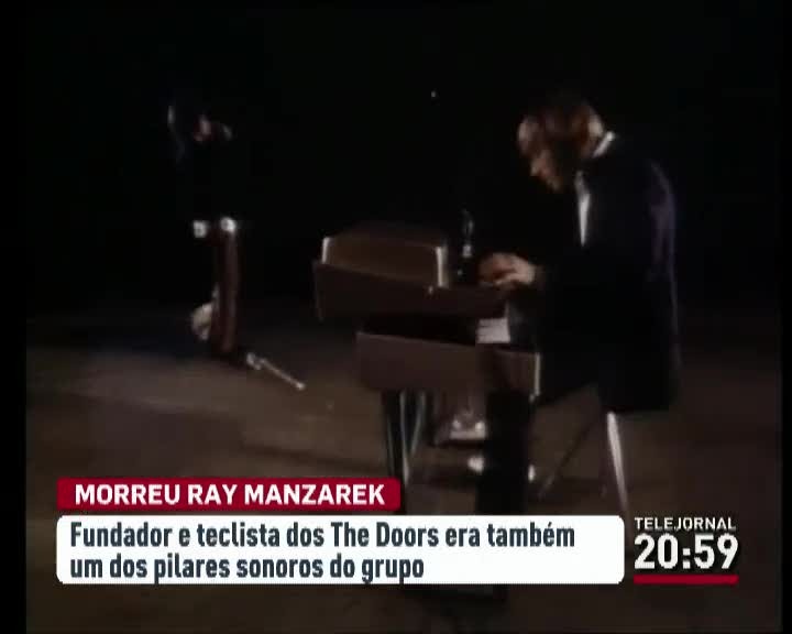 Morre Ray Manzarek, tecladista do The Doors