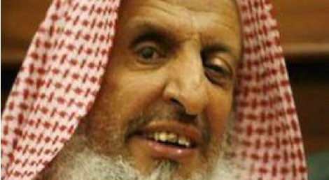 Abdul-Aziz al-Sheik, grande mufti da Ar&aacute;bia Saudita (DR)